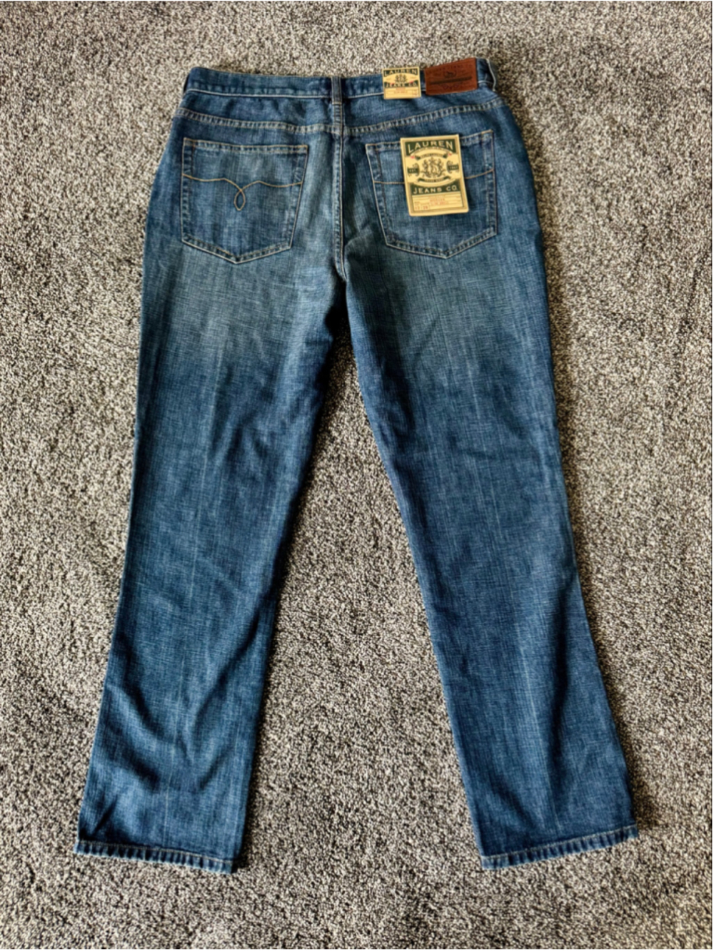 Women's Lauren Jeans Co. Ralph Lauren Laight Modern Slim Ankle Jeans SZ 12 NWT - Picture 8 of 12